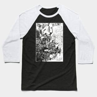 Ordaos - Abstract Drawing #2 Baseball T-Shirt